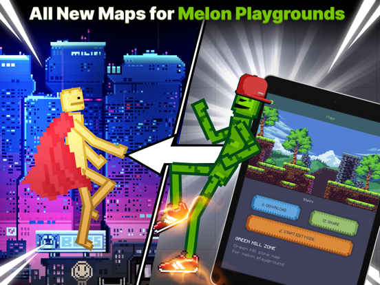 Banana knife Mod - Mods for Melon Playground Sandbox PG