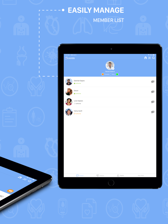 Dr. Here Online Expert App
