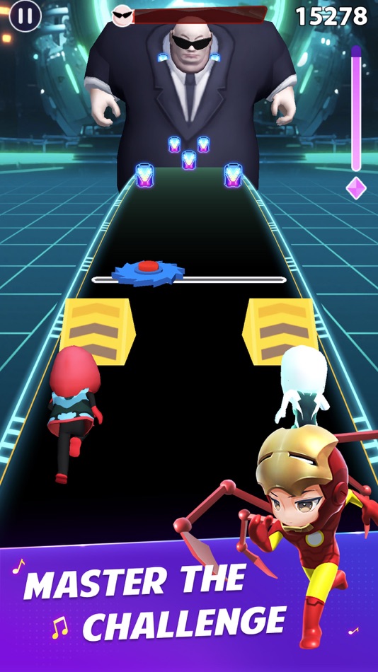 #7. Universe Hero 3D (iOS) Podle: 晗 张