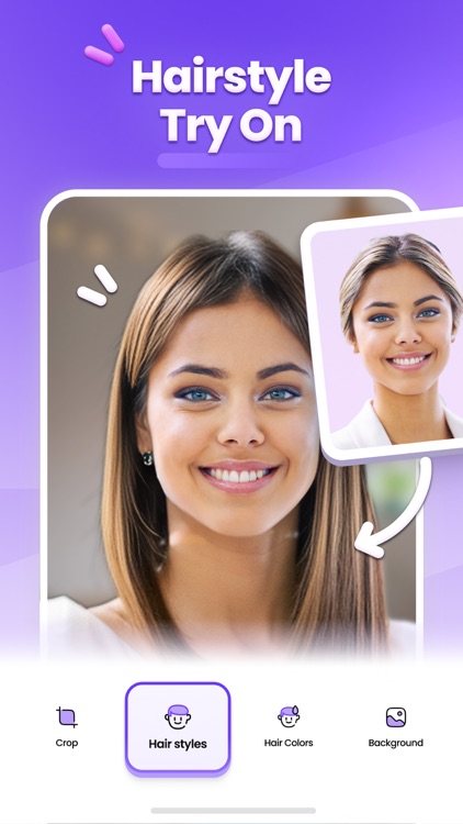 Hair Changer - AI Hairstyle App Design by voxy St for MIND on Dribbble