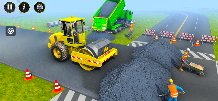 City Road Construction Game screenshot 3