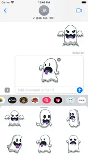 spirit ghost stickers iphone screenshot 3