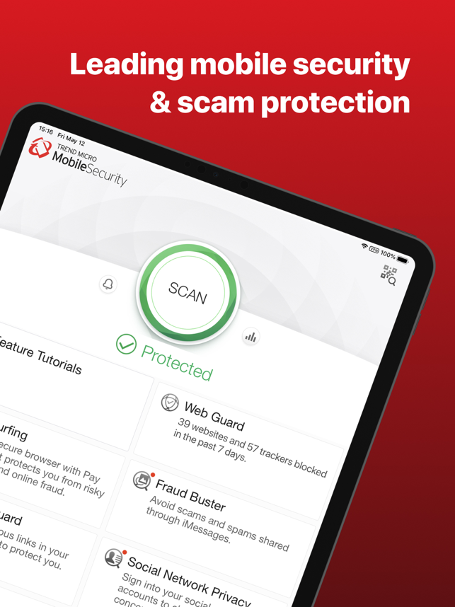 ‎Trend Micro Mobile Security Screenshot