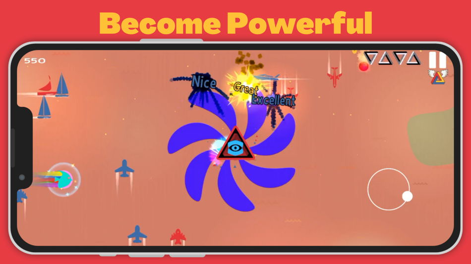#5. Bermuda Triangle Game (iOS) 由: Carlos Saoud