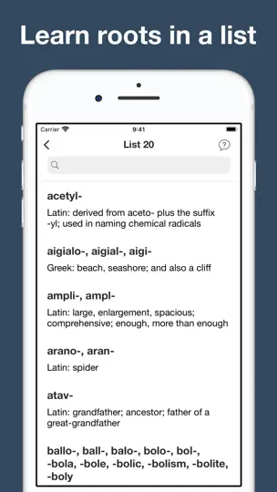 Biology: Roots, Terms iPhone Ekran Görüntüsü 9