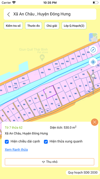 Thông tin Quy hoạch Thái Bình Screenshot