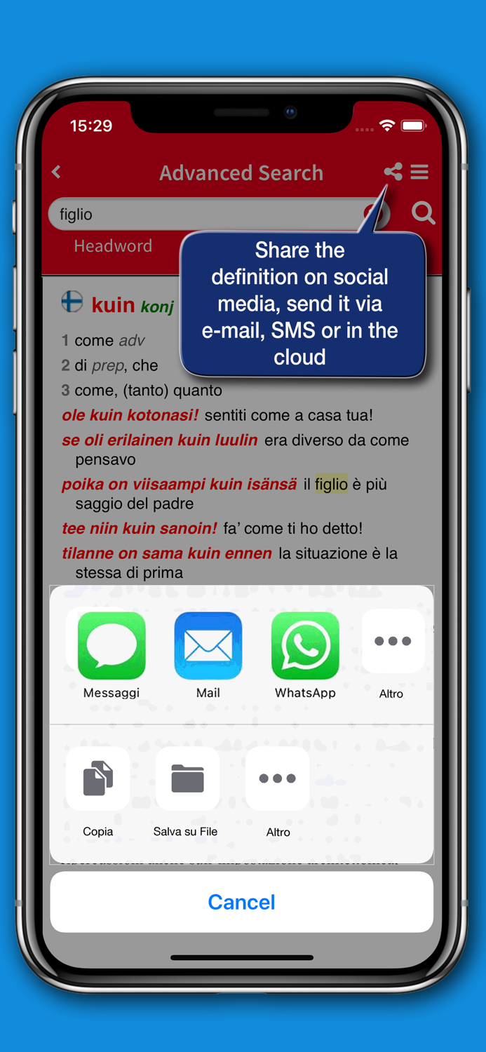Dizionario Finlandese Hoepli