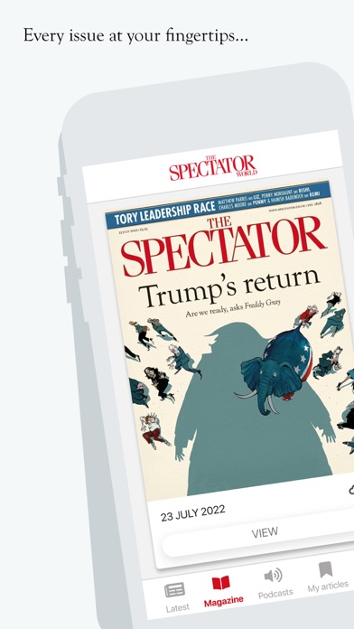 The Spectator World Screenshot