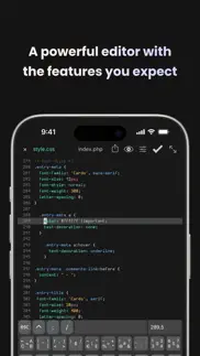 buffer editor - code editor iphone screenshot 2