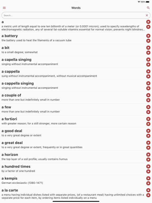 English Dictionary 2.0