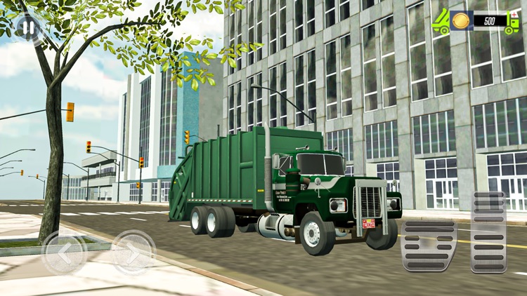 Garbage Truck 3D Simulation