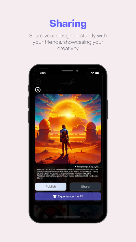 #2. Wand AI Magical Art Generator (iOS) 由: Indigo Tech Studios