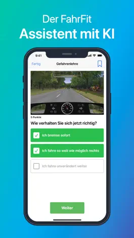 Game screenshot FahrFit - Führerschein Theorie apk