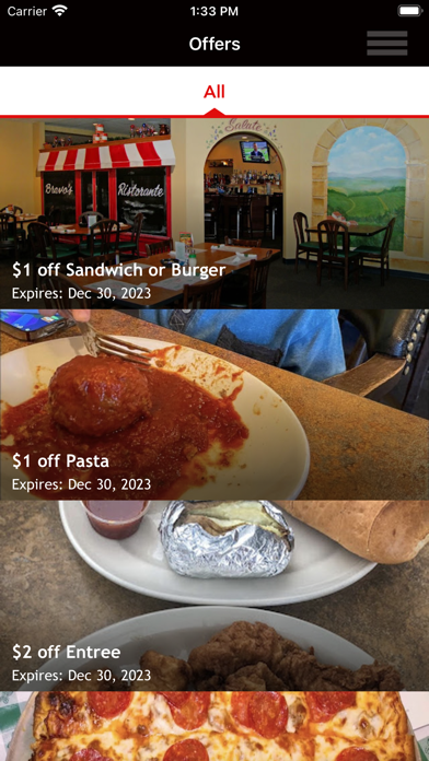 Bravo Pizza Italian Restaurant Screenshot