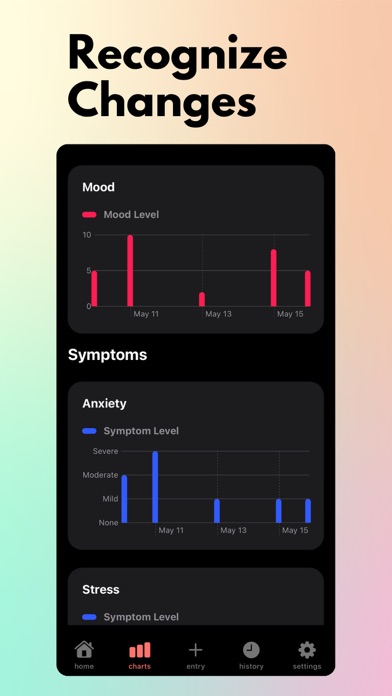 Symptom & Mood Tracker+ Screenshot