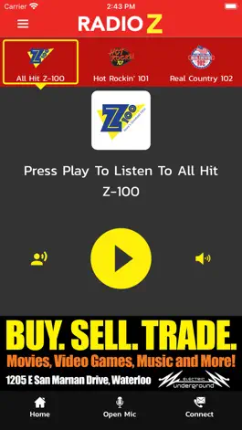 Game screenshot RadioZ Commercial-Free Music! mod apk