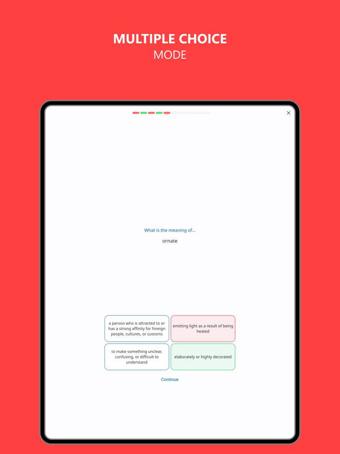 Sophisticated Vocabulary