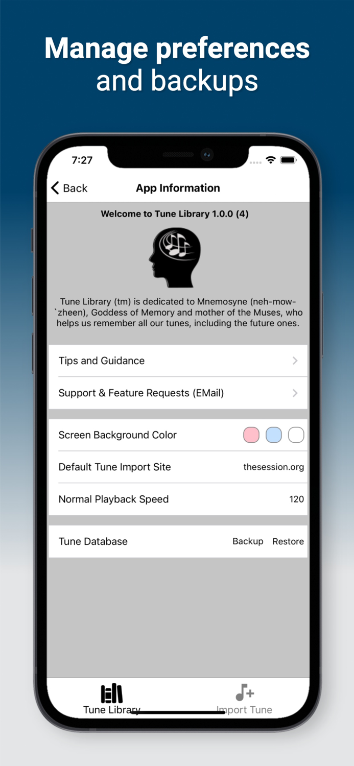 Tune Library - Mnemosyne