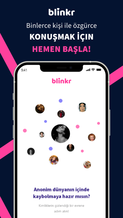 Blinkr - Anonim Chat Screenshot