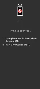 Remote for TV BROWSER screenshot #2 for iPhone