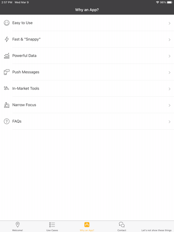 Screenshot #6 pour VisitApps Use Cases