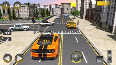 City Car Taxi Simulator Game Screenshot