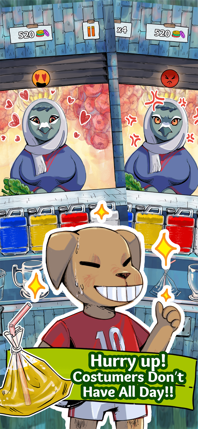 Sobia King Juice Color Mixing