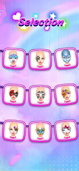 Game screenshot Face Paint Games! Makeup Girls hack