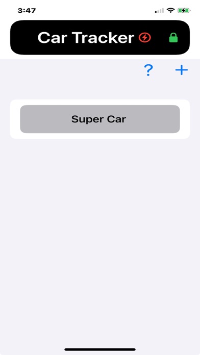Screenshot #1 pour My Car Project