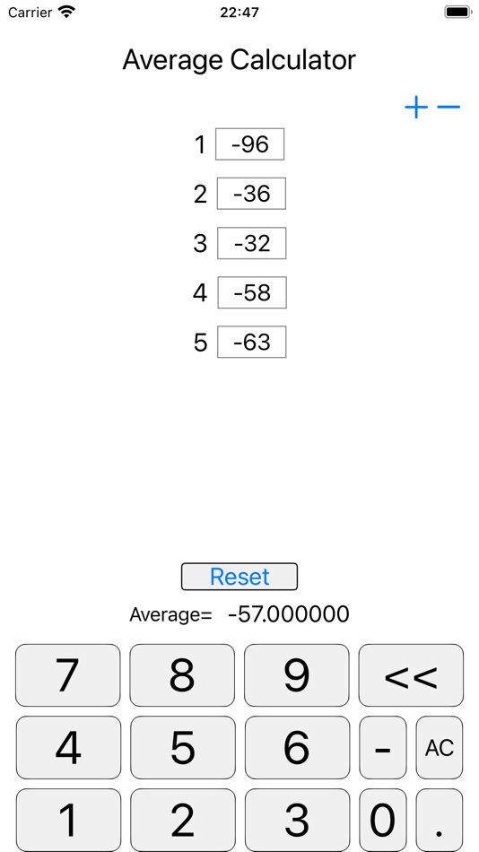 #2. Average Calculate (iOS) By: Risako Asai