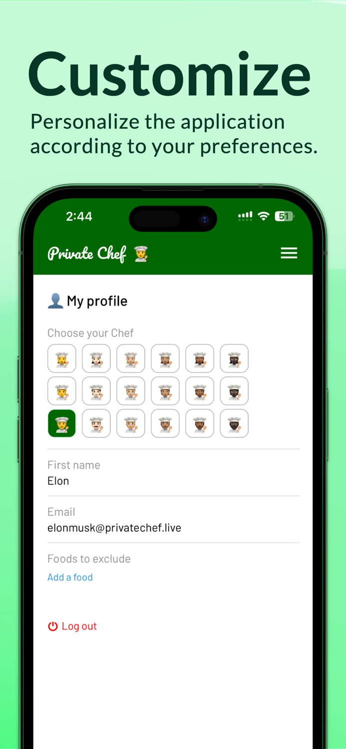 Private Chef - Easy Cooking