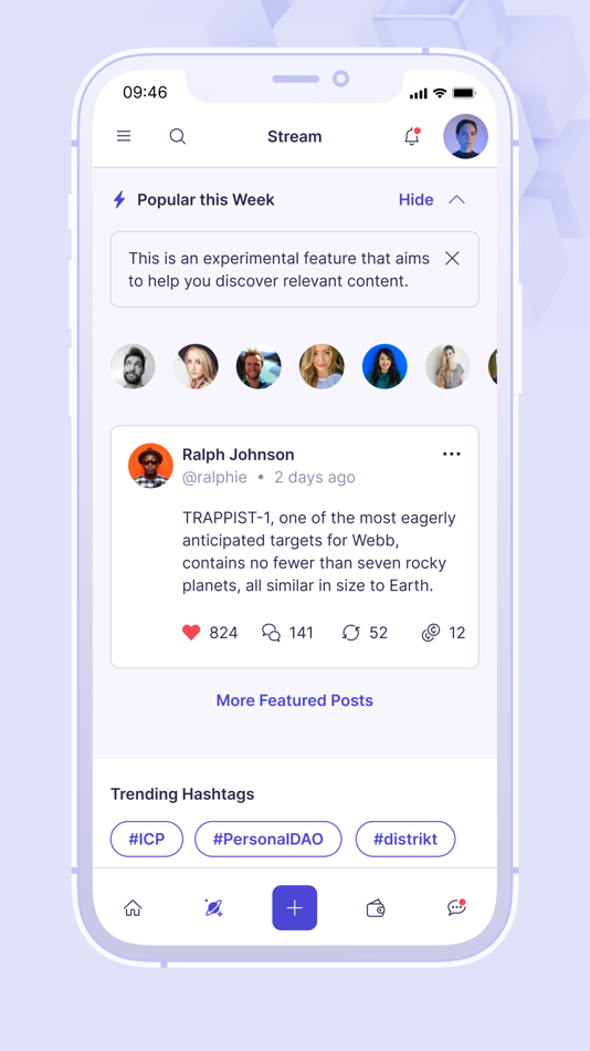 #2. distrikt social (iOS) 来自: Open Internet Foundation