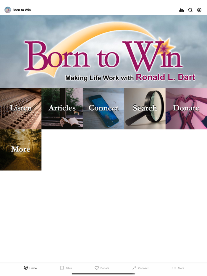 Born to Win with Ronald Dart