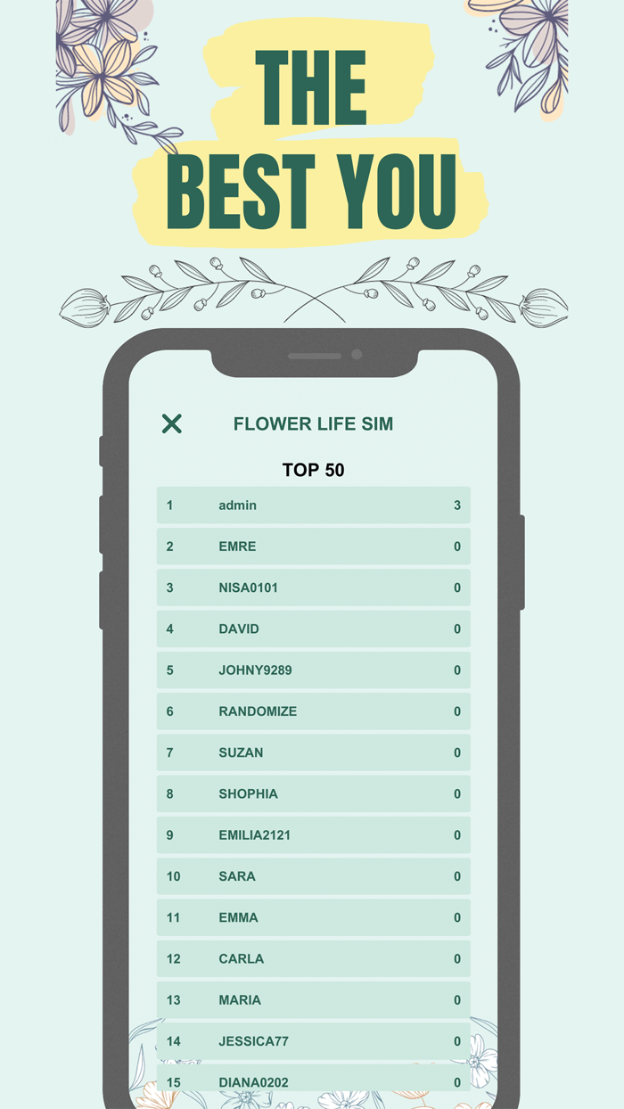 Online Flower Life Simulator
