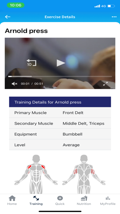 MyGreatness - Fitness app Screenshot