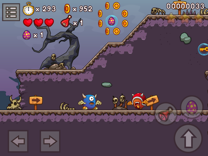 Monsters Gang Platform Jump GO