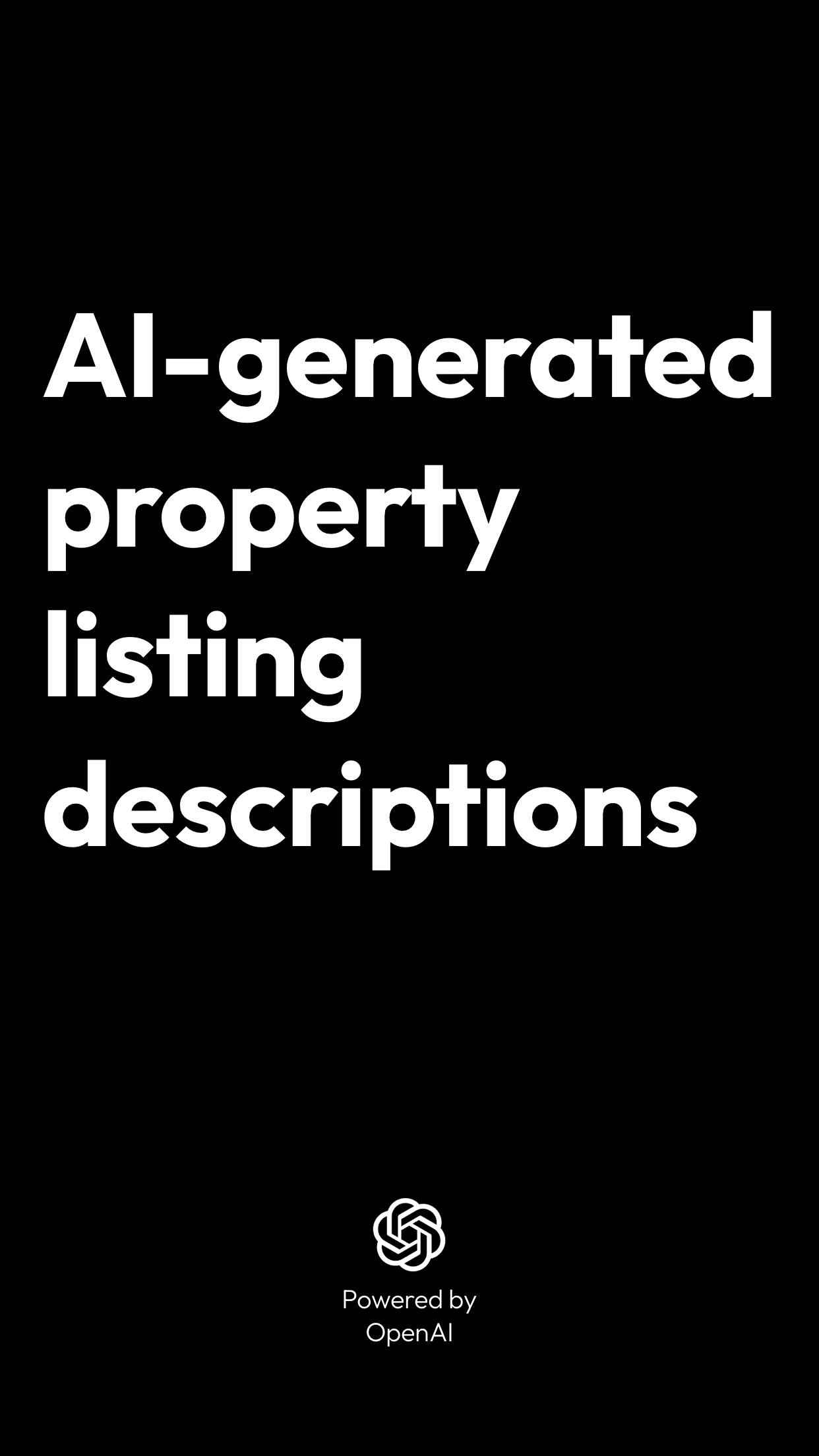 AI Listing - Real Estate