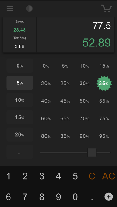 Discount Calculator SDG Screenshot