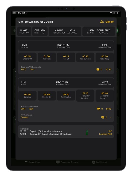 SriLankan AeroOps screenshot-4