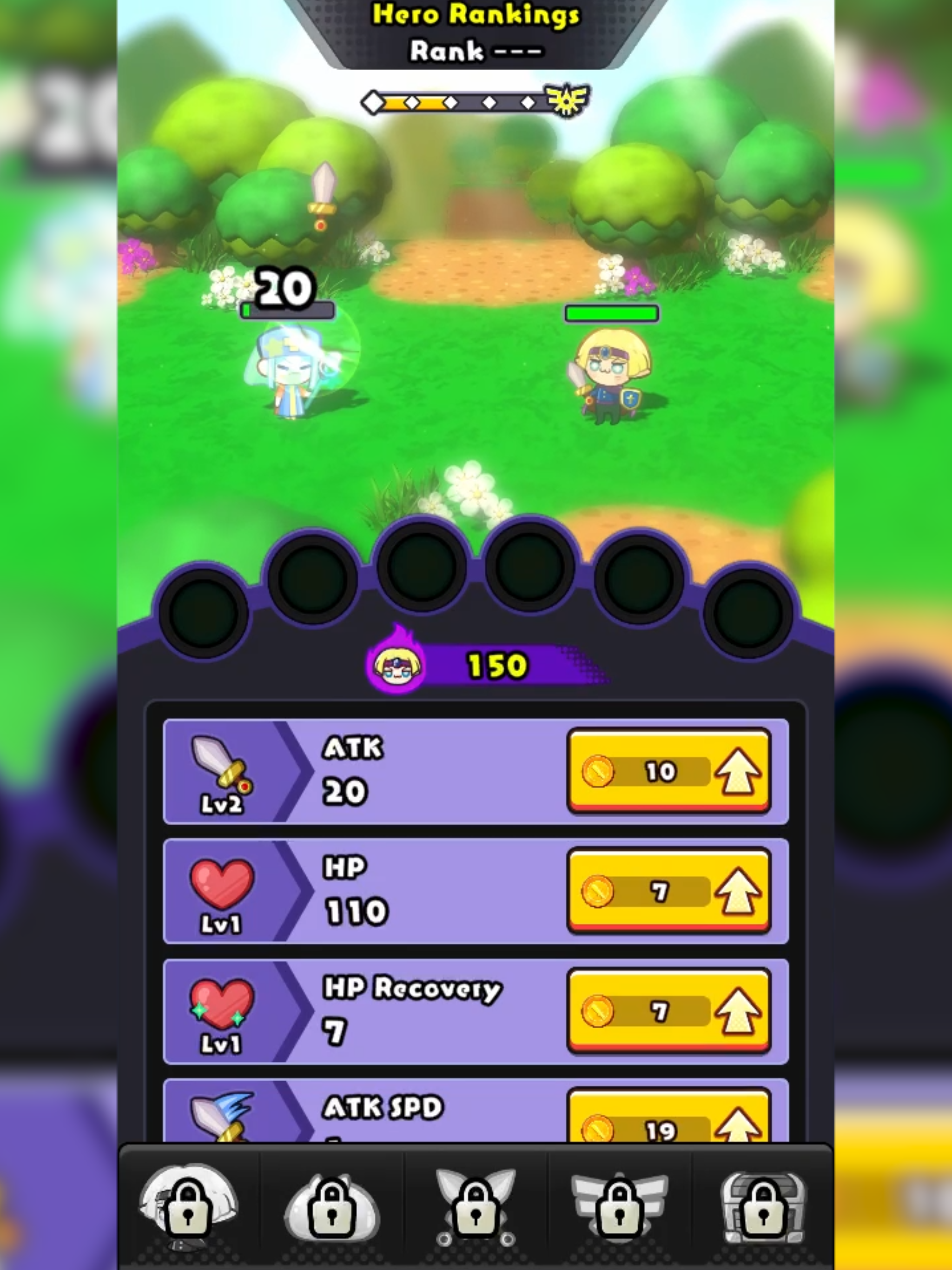 Ranking of Heroes: Idle Game