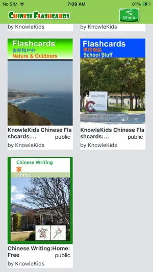 Chinese Flashcards Lite screenshot 2