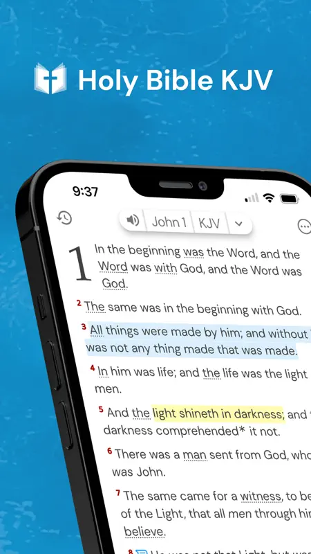 Holy Bible King James + Audio screenshot 1 of 10