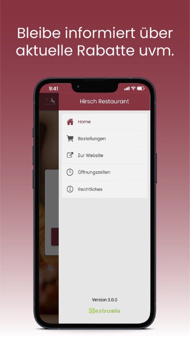 Hirsch Restaurant Screenshot