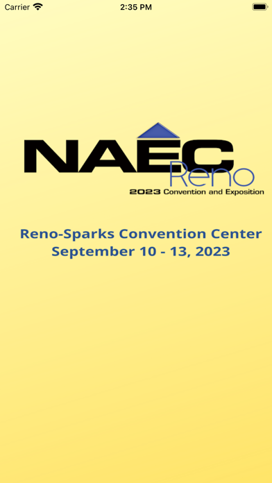 NAEC's 2023 Convention & Expo Screenshot