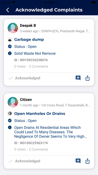 Swachhata  Councillor Screenshot