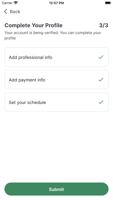Provider-Coralis Health Screenshot