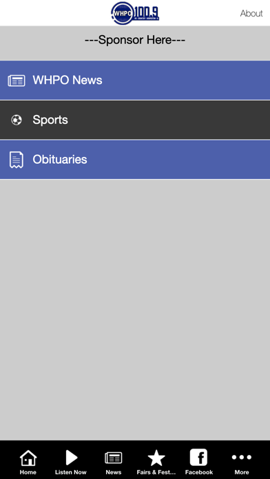 101 Country WHPO App Screenshot