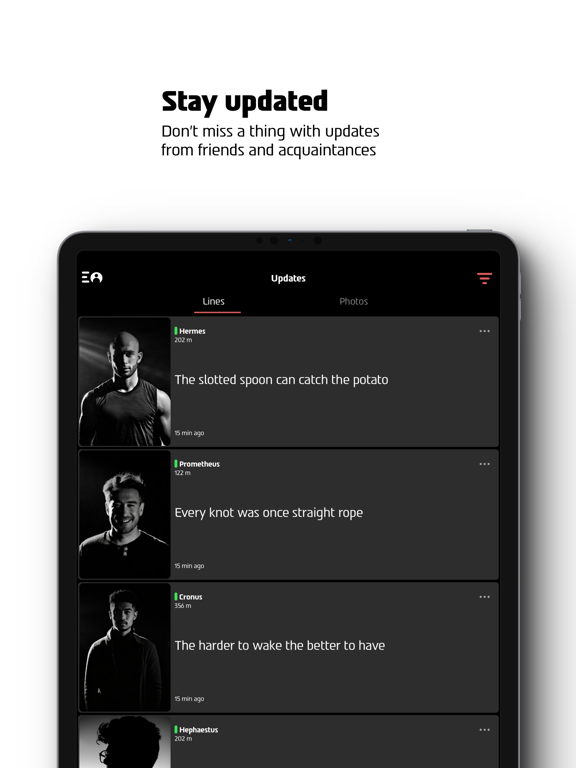 Atraf - dating app iPad screenshot 3 - Social Networking app