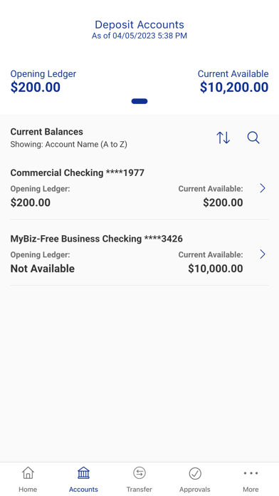 Centier Bank Business Screenshot