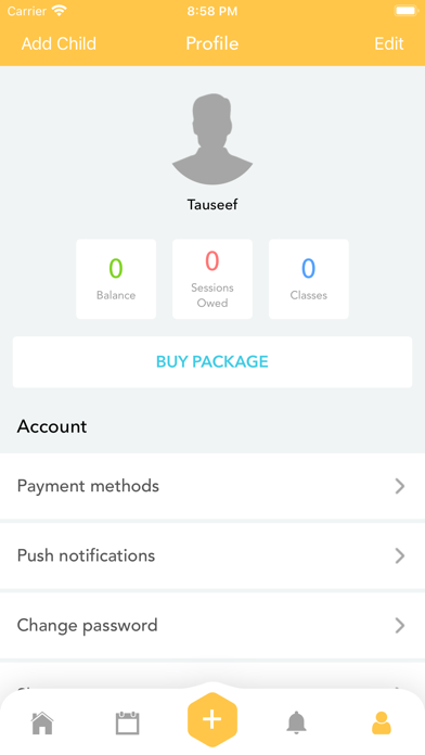 Smash Club App Screenshot